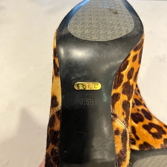 Ralph Lauren Leopard 🐆 boots - Picture 3 of 6